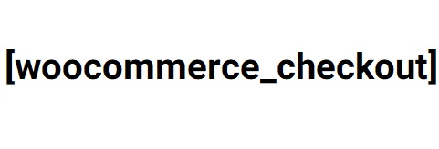 کد کوتاه Shortcode WooCommerce برگه پرداخت Checkout